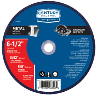 6-1/2" METAL CUTTI NG