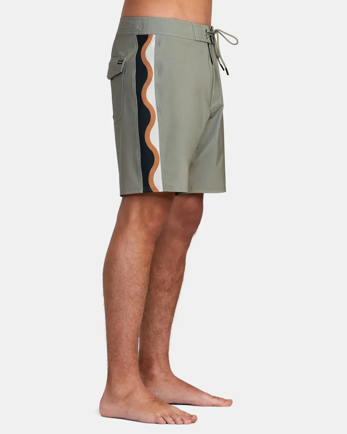 Apex 18" Boardshorts - Aloe Wave