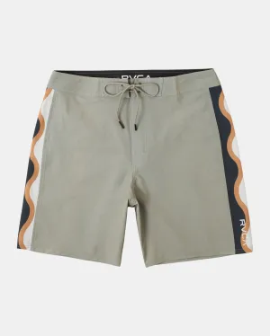 Apex 18" Boardshorts - Aloe Wave