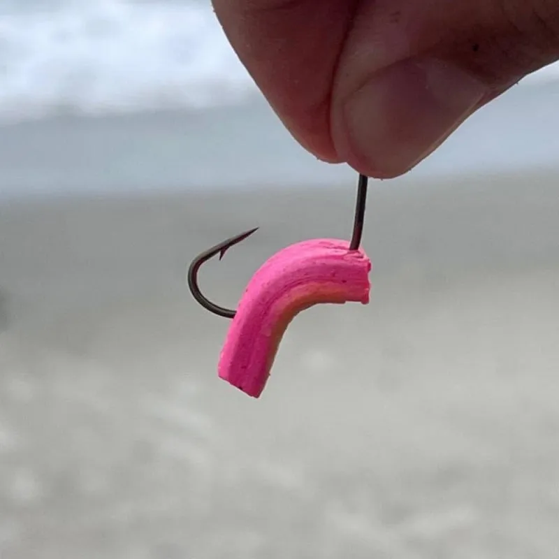 Berkley Gulp! Surf Bytes Strips Pink 5.7" 4pk