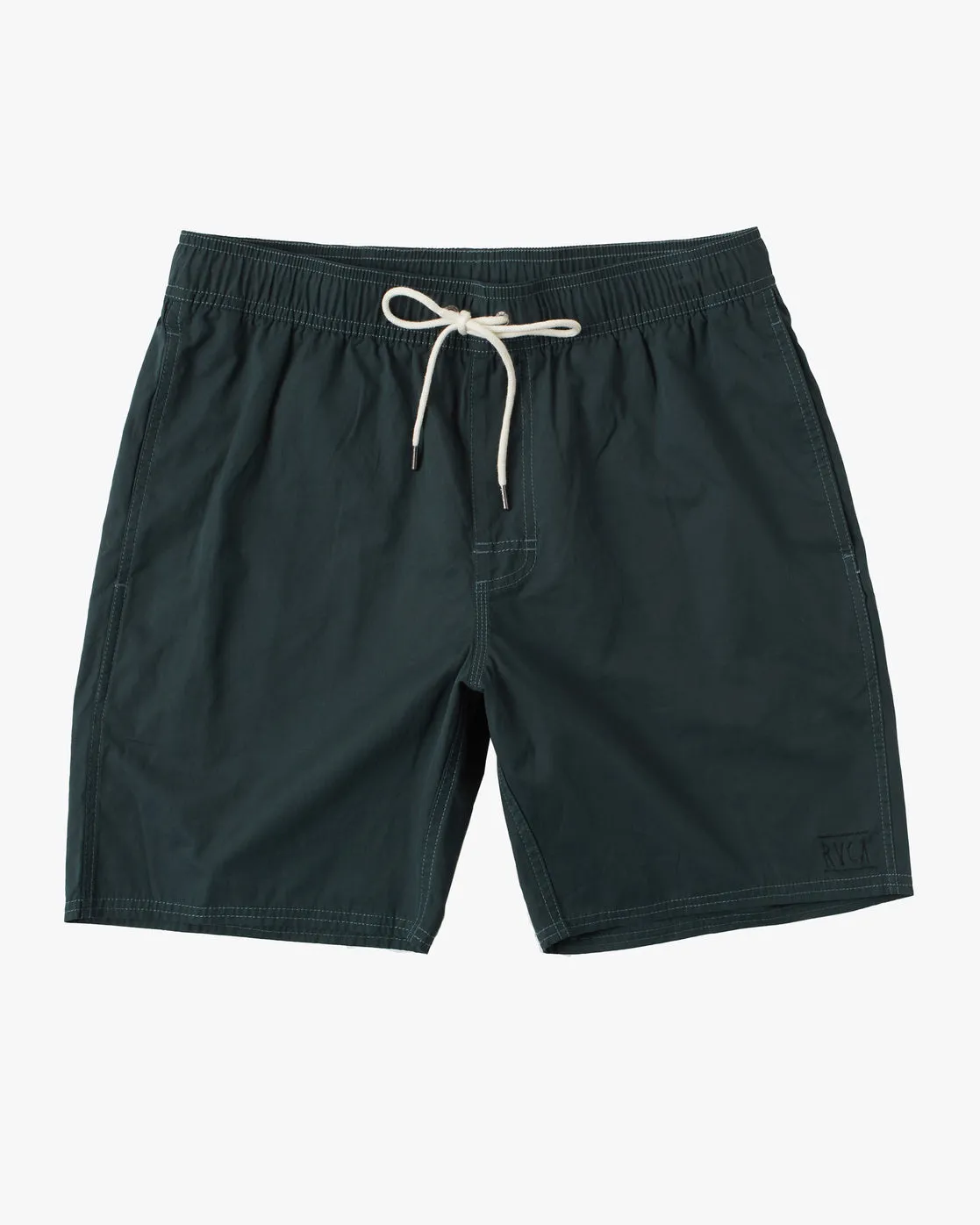 Boys Opposites Elastic 16" Boardshorts - Hunter Green