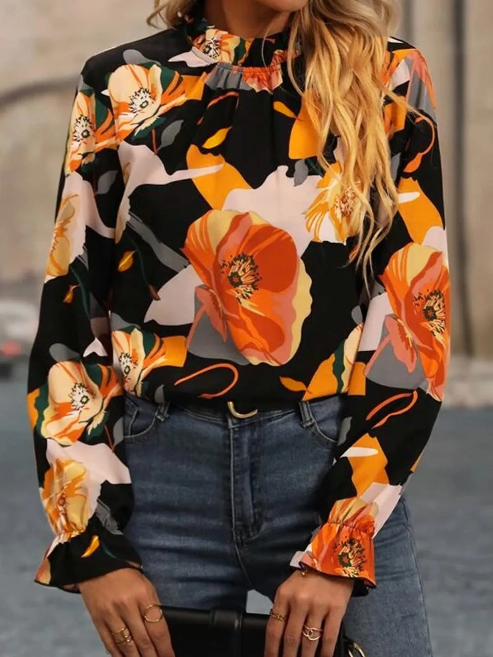 Breathtaking Floral Blouse