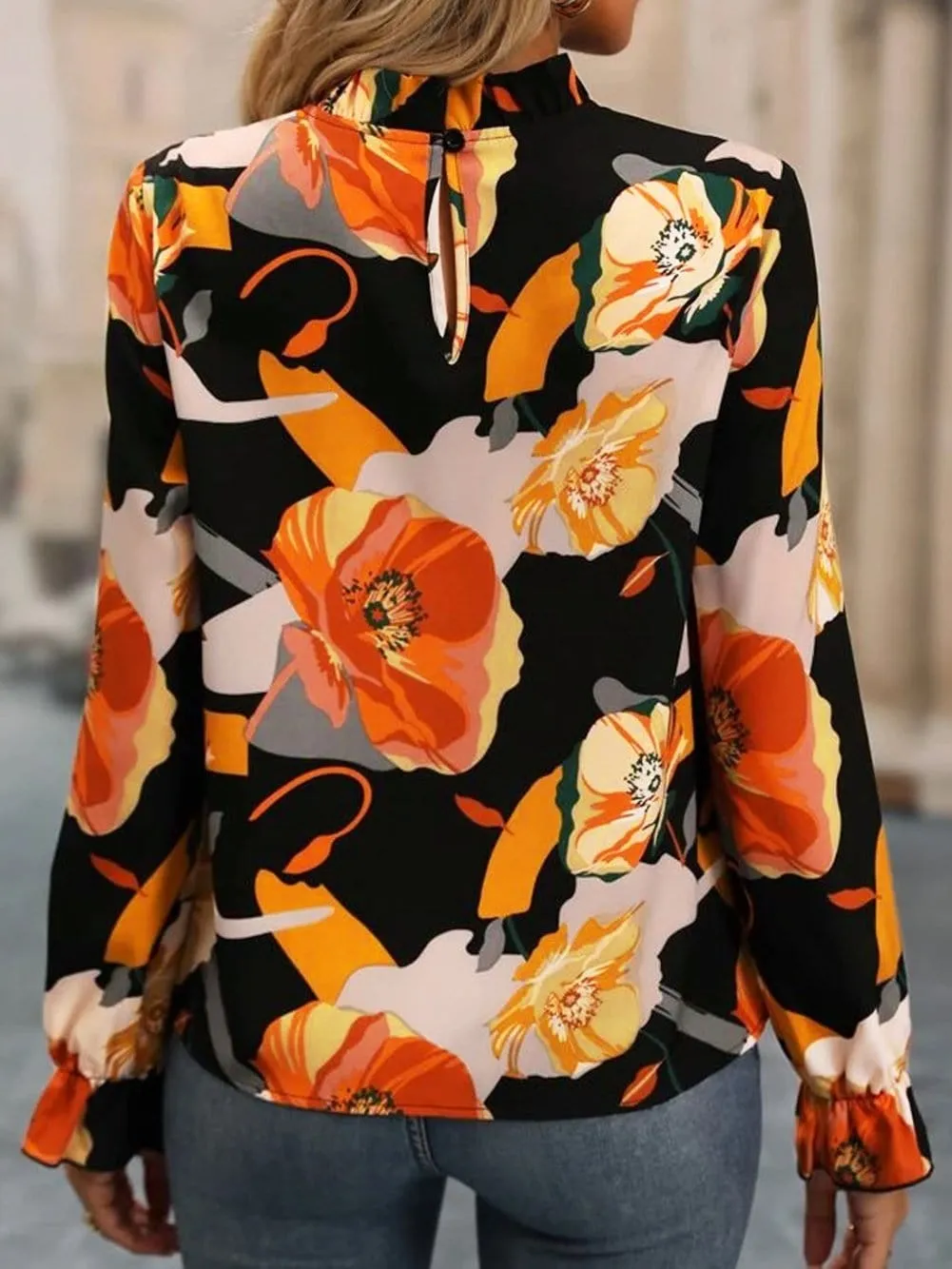 Breathtaking Floral Blouse