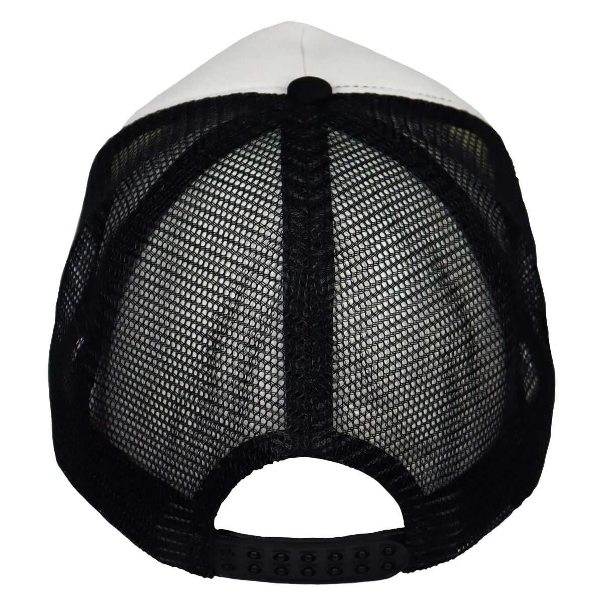 Cleanline #40 Arch Trucker Hat - White/Black