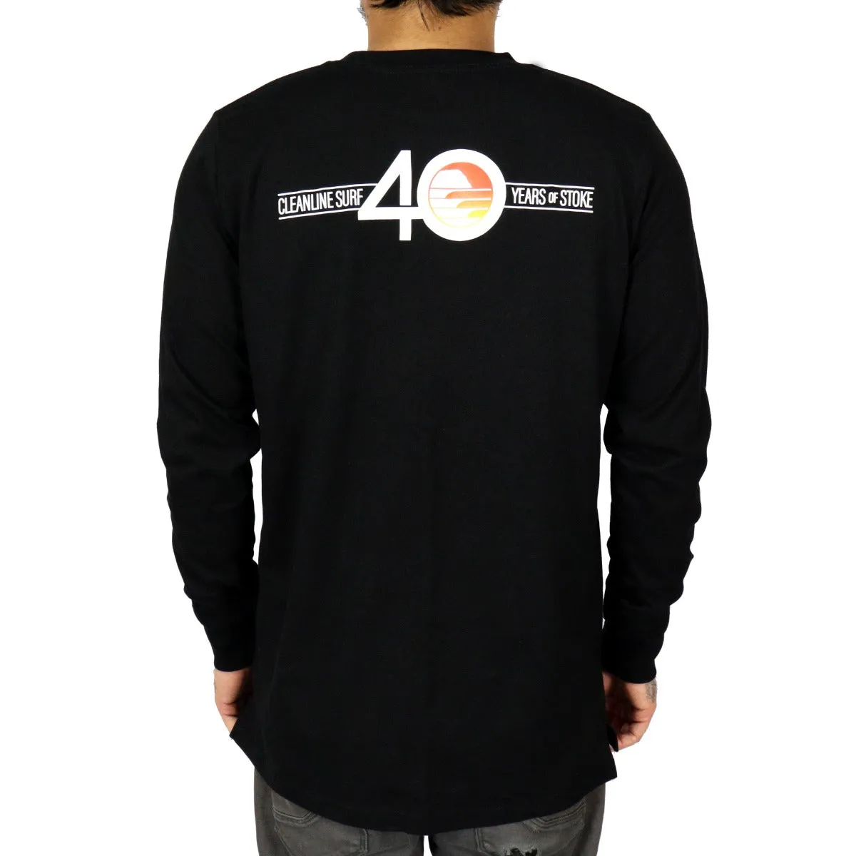 Cleanline Flippin' 40 Long Sleeve T-Shirt - Black