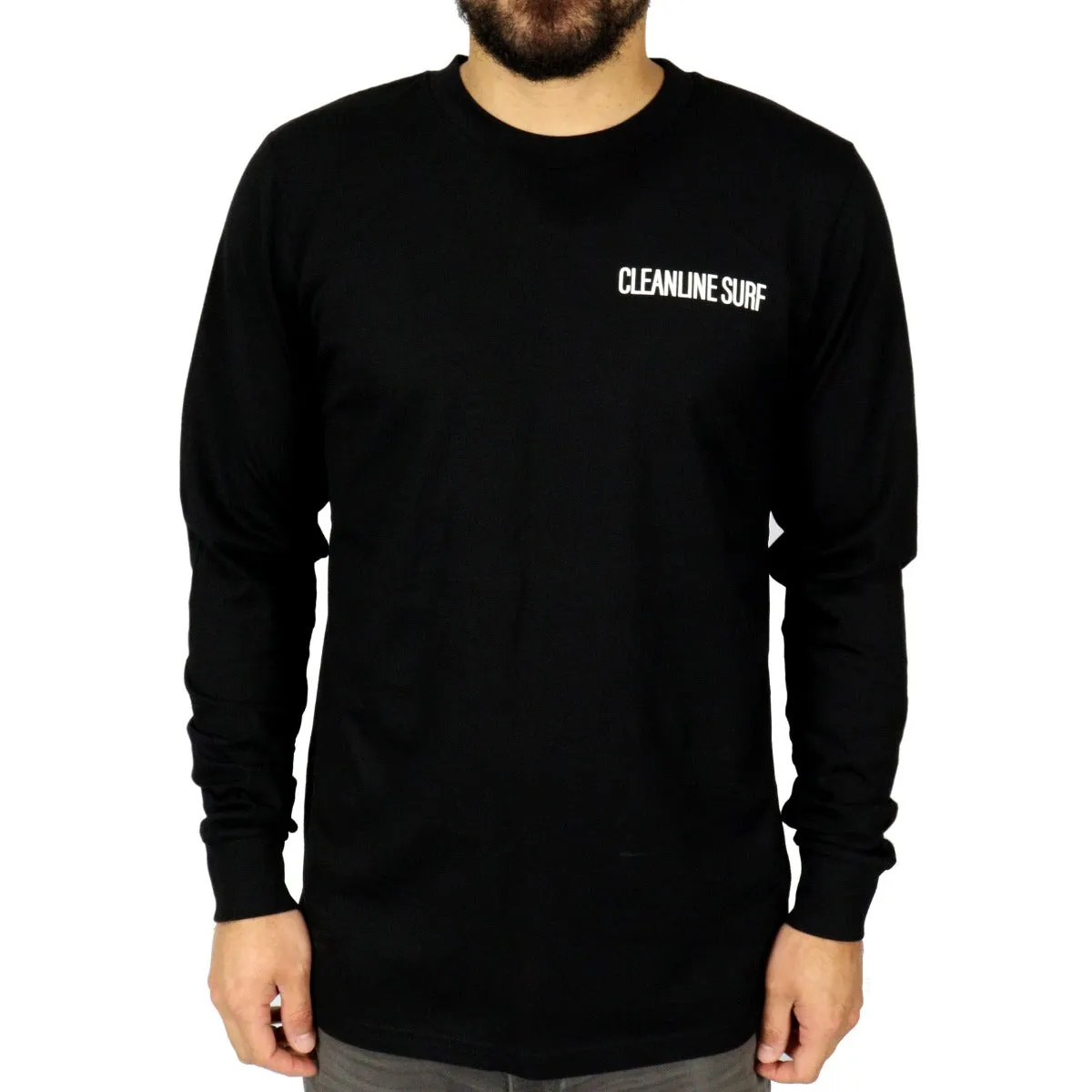 Cleanline Flippin' 40 Long Sleeve T-Shirt - Black