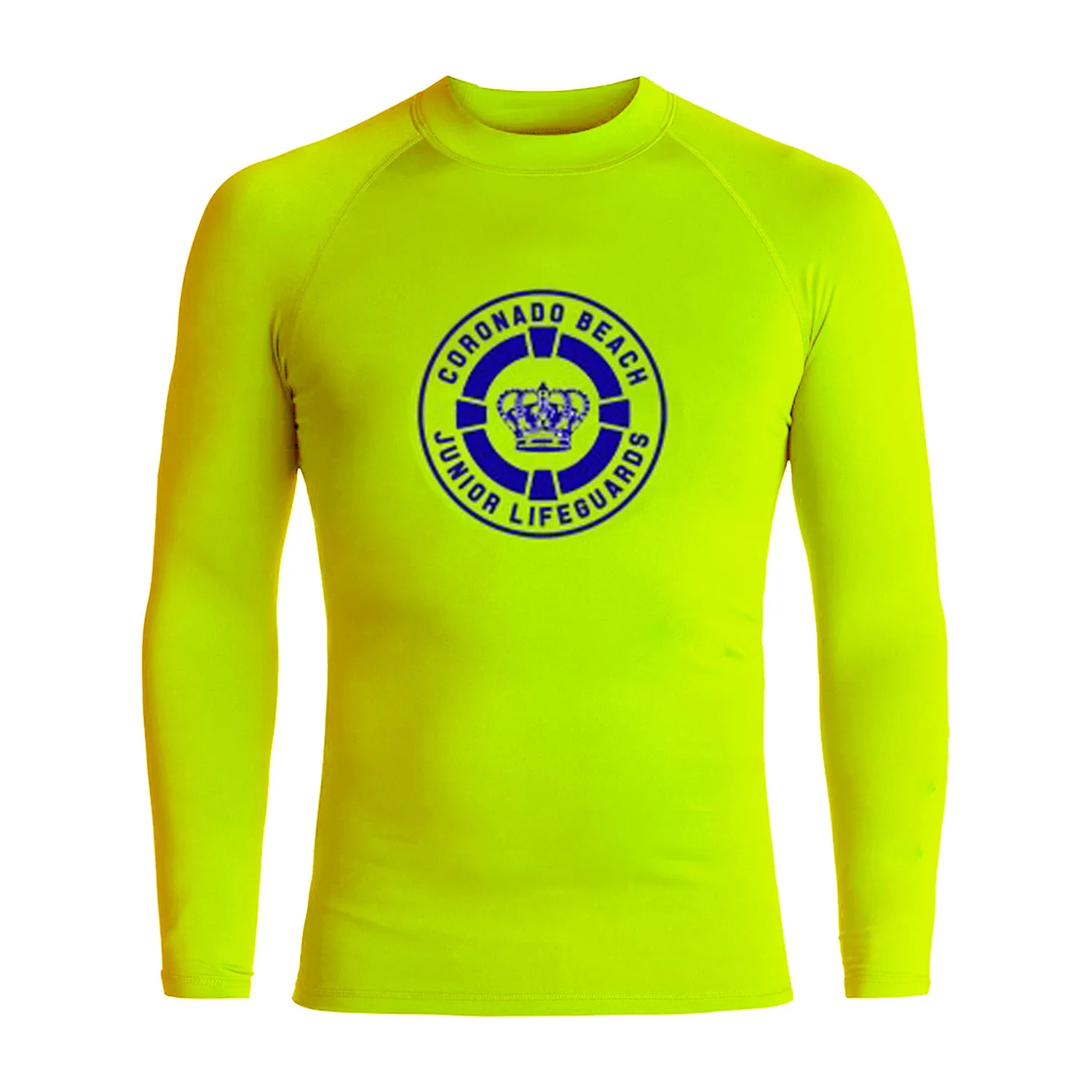Coronado LONG SLEEVE Uniform Rashguard - Lime green (runs small)
