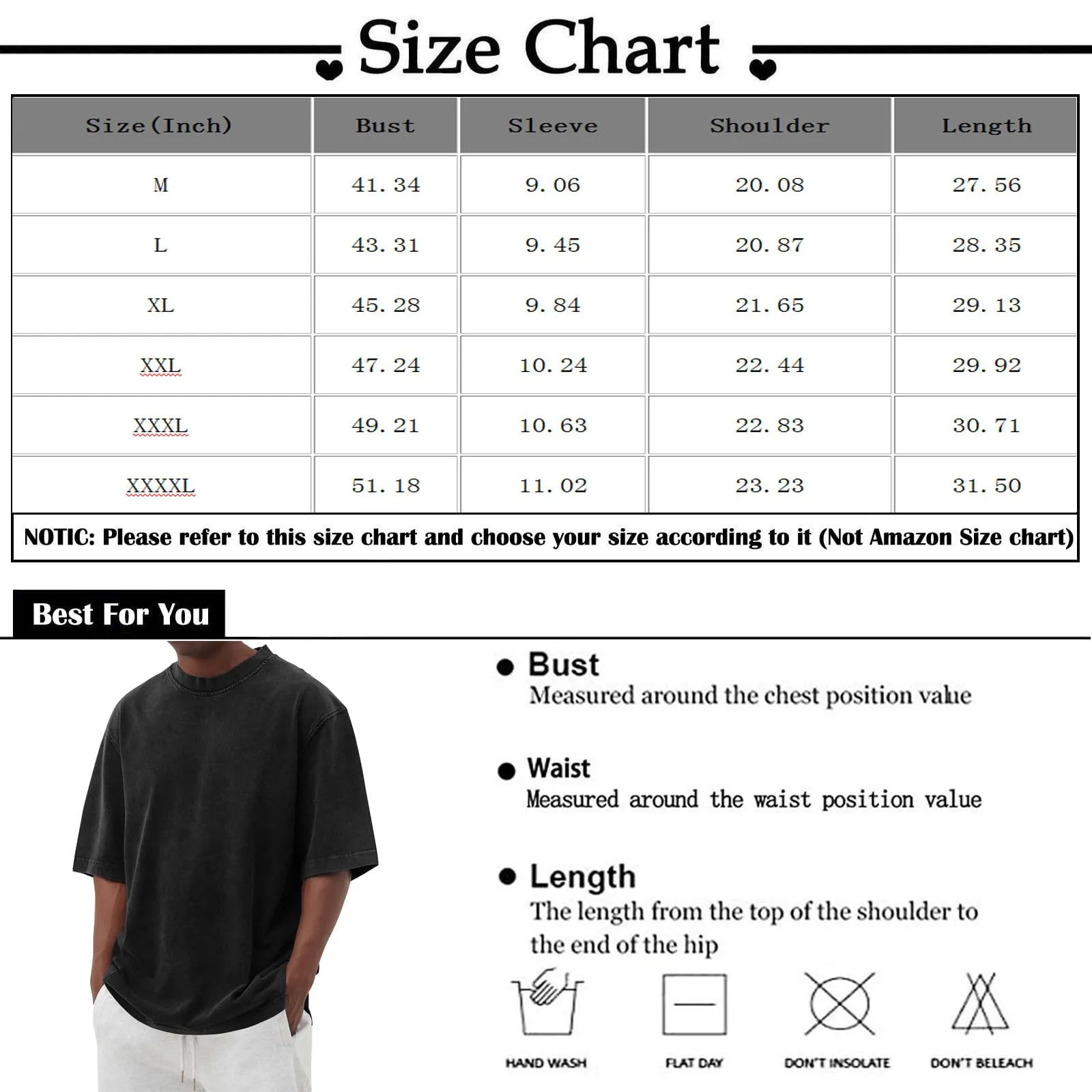 Cotton Shirt for Men Loose Fit Distressed Casual Half Sleeve T-Shirt Summer Retro Style Crewneck Pullover, Lighting Deals of Today My Order Shop The Look Baggy Style Tee(Beige,3X-Large)