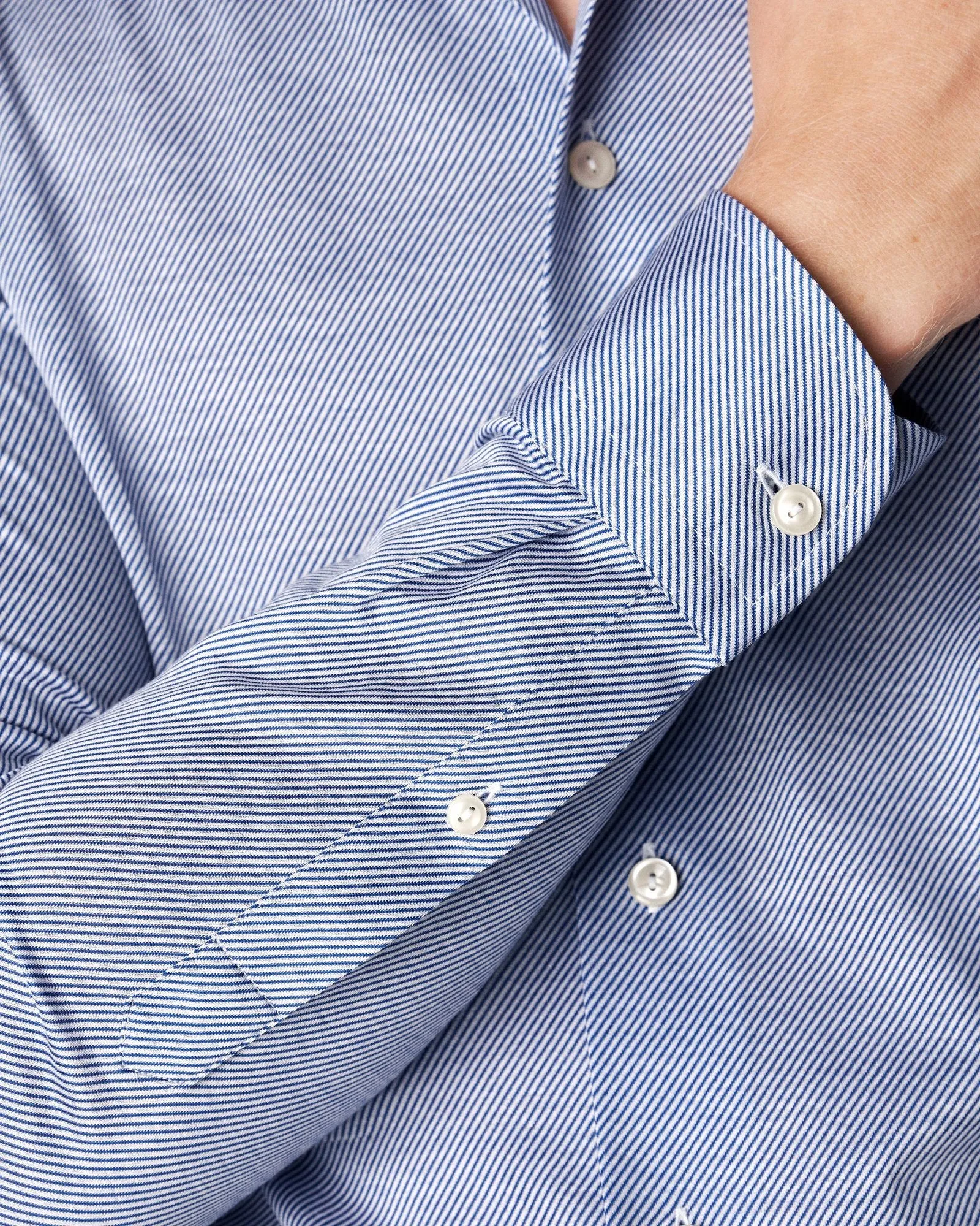 Dark Blue King Knit Stretch Slim Fit- ETON