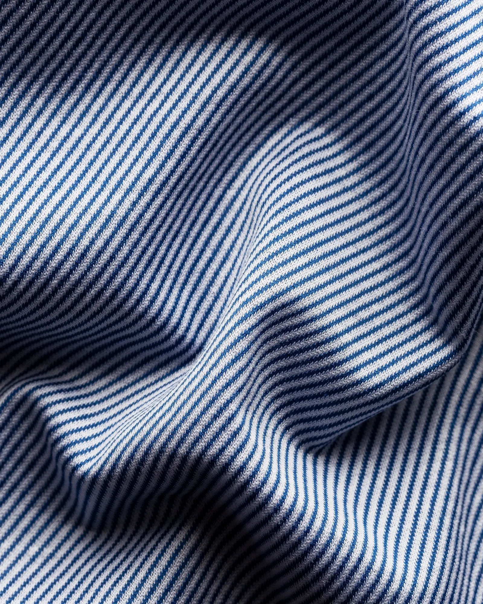Dark Blue King Knit Stretch Slim Fit- ETON