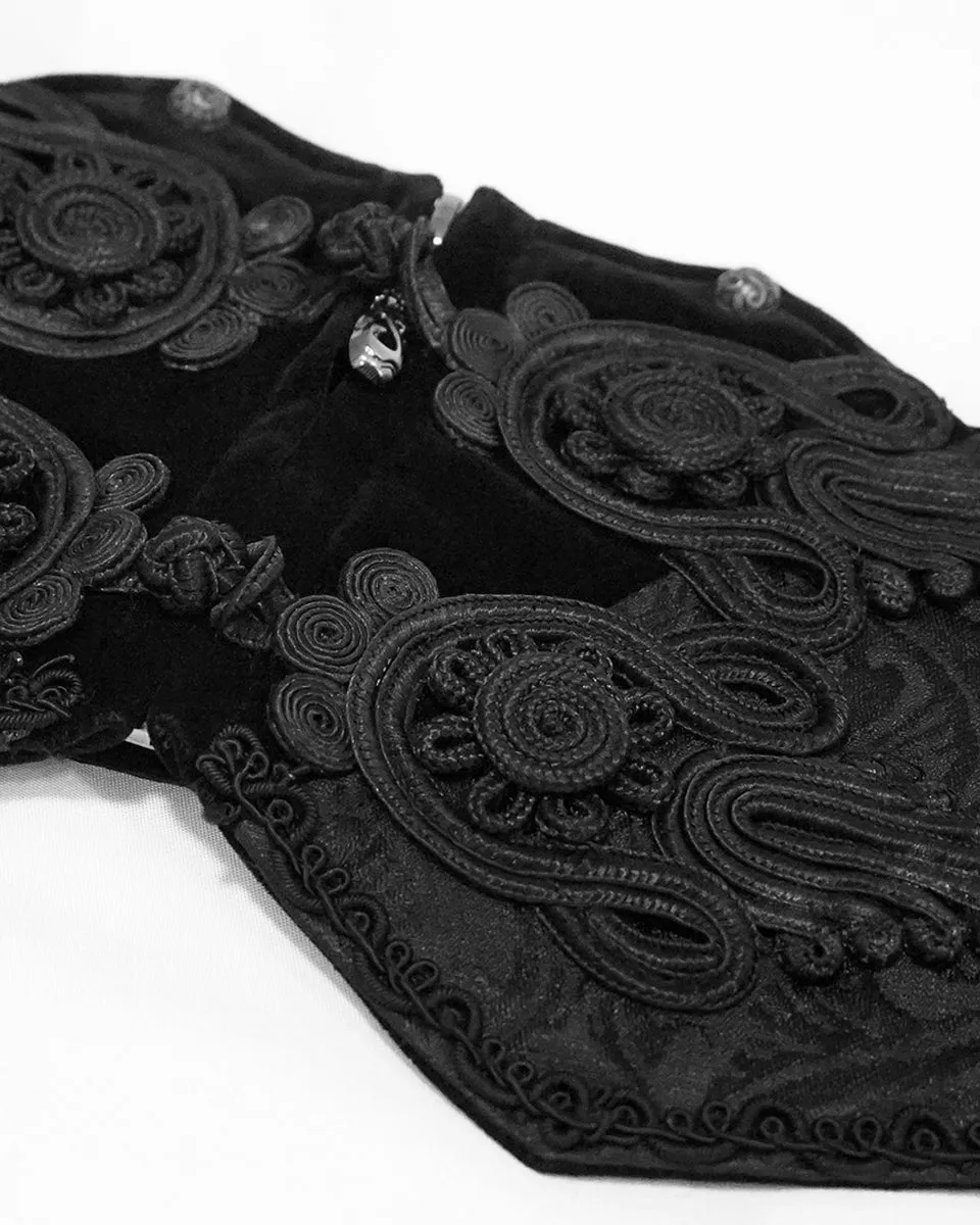 Devil Fashion Abraxas Mens Regency Gothic Cummerbund