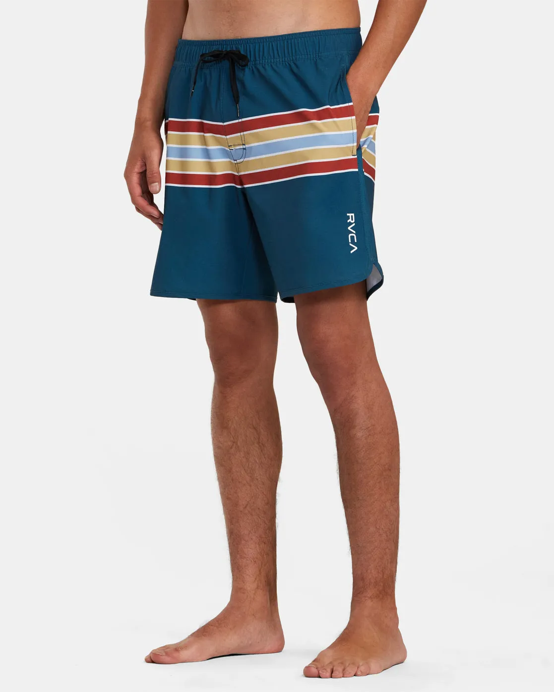 Eastern Elastic Waist 17" Boardshorts - Duck Blue