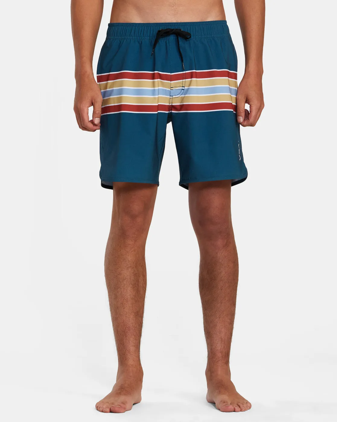 Eastern Elastic Waist 17" Boardshorts - Duck Blue