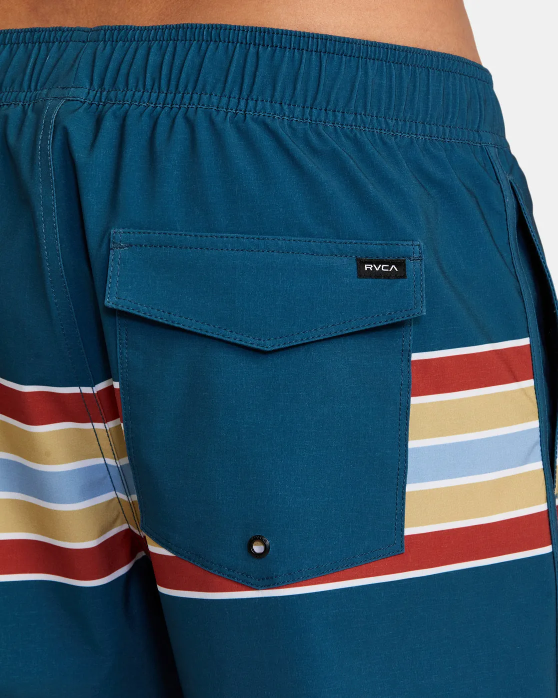 Eastern Elastic Waist 17" Boardshorts - Duck Blue