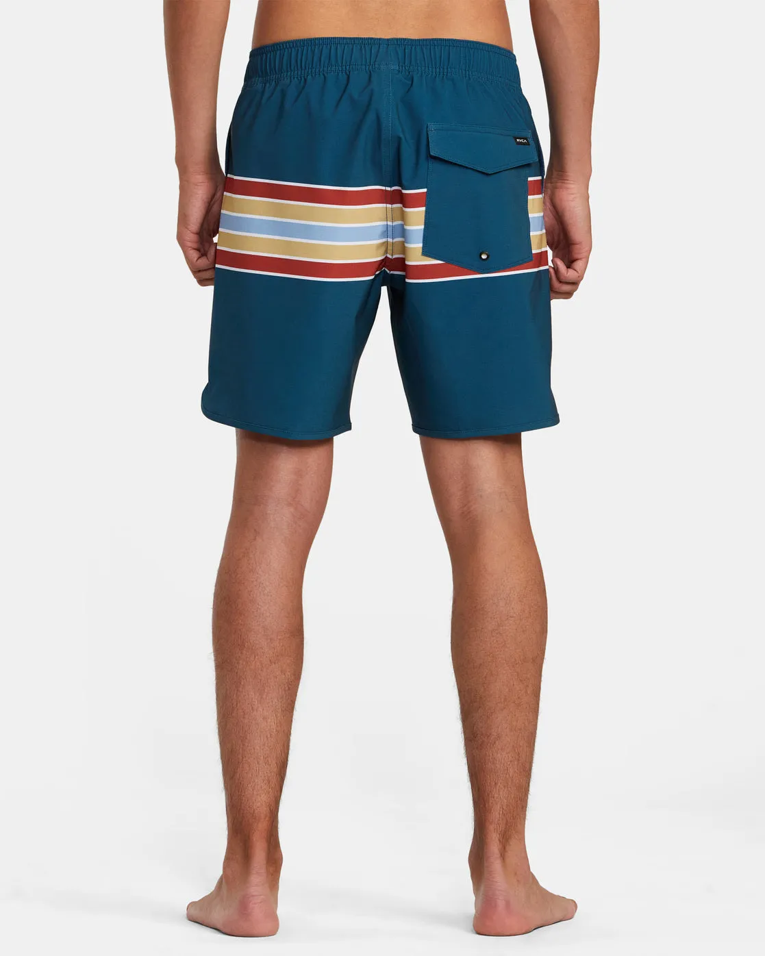 Eastern Elastic Waist 17" Boardshorts - Duck Blue