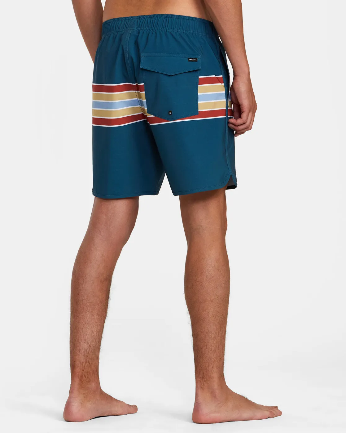 Eastern Elastic Waist 17" Boardshorts - Duck Blue