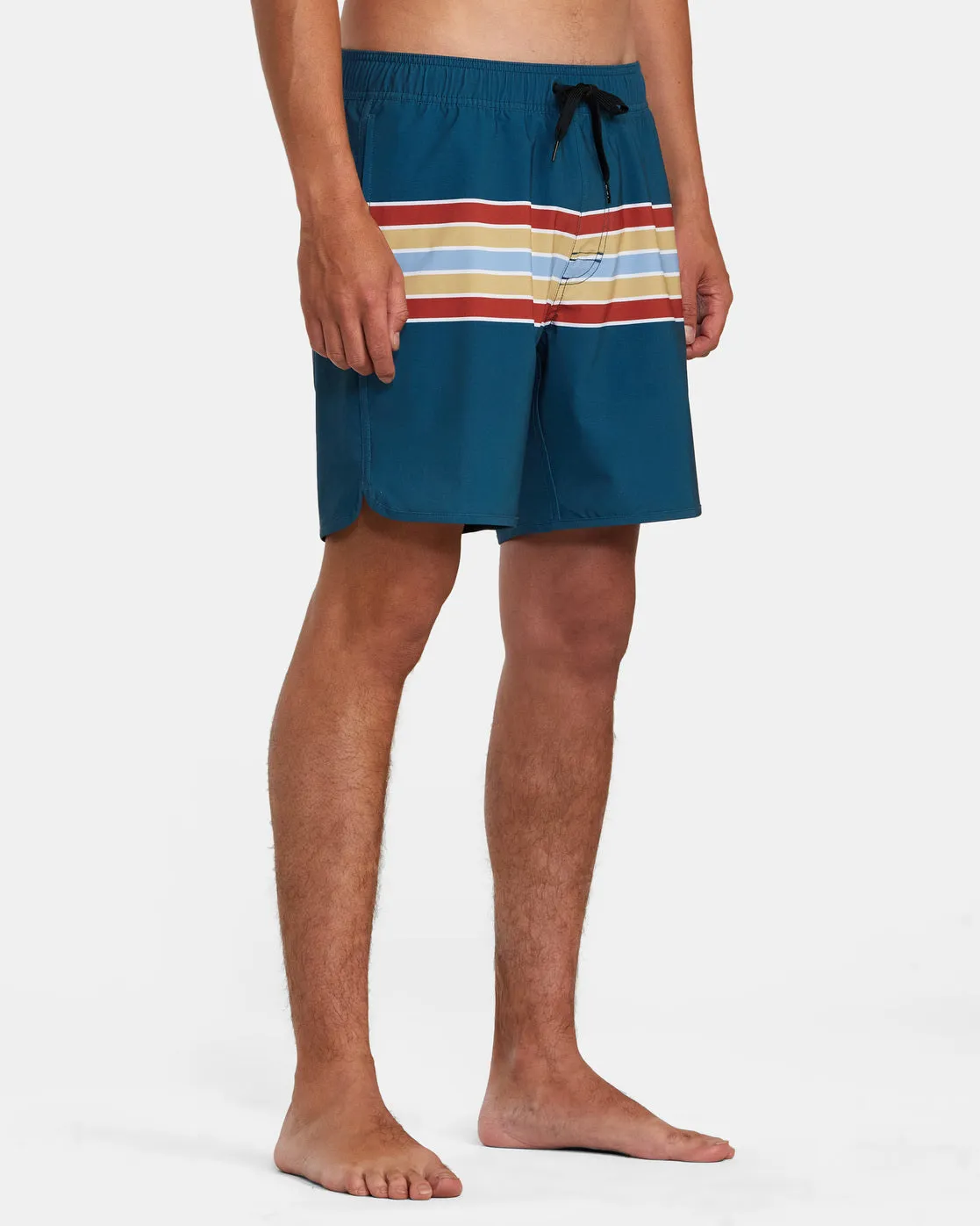 Eastern Elastic Waist 17" Boardshorts - Duck Blue