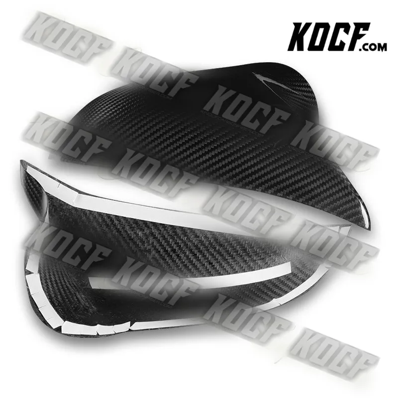 For 2015-2020 BMW M3 M4 F80 F82 Real Carbon Fiber Side View Mirror Cover Cap 2PC