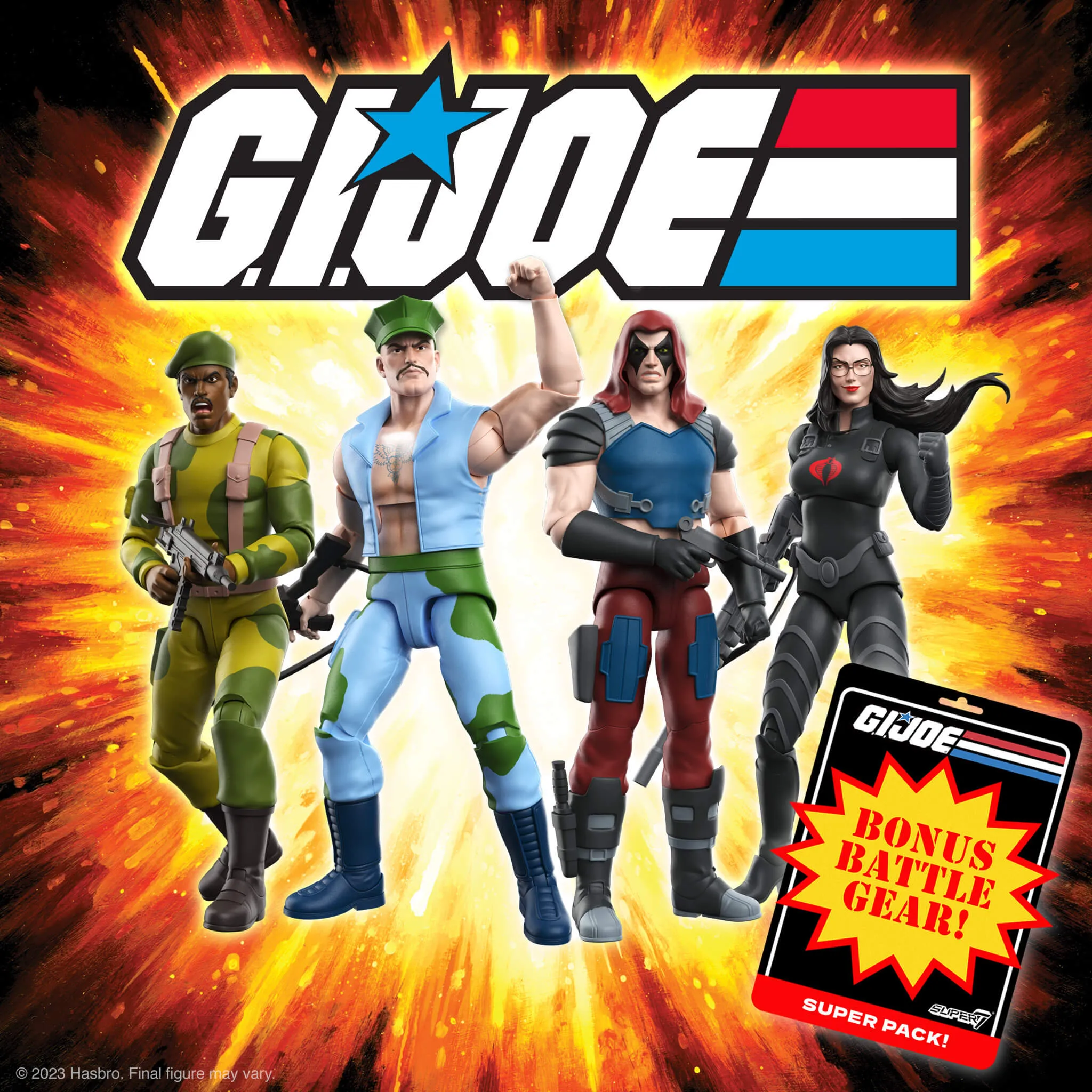 G.I. Joe ULTIMATES! Wave 4 - Baroness, Gung-Ho, Stalker & Zartan (  Super Pack)
