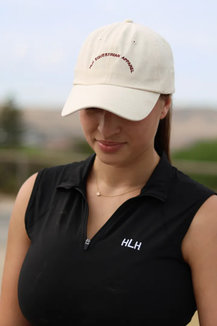 HLH Equestrian Apparel Organic Cotton Cap