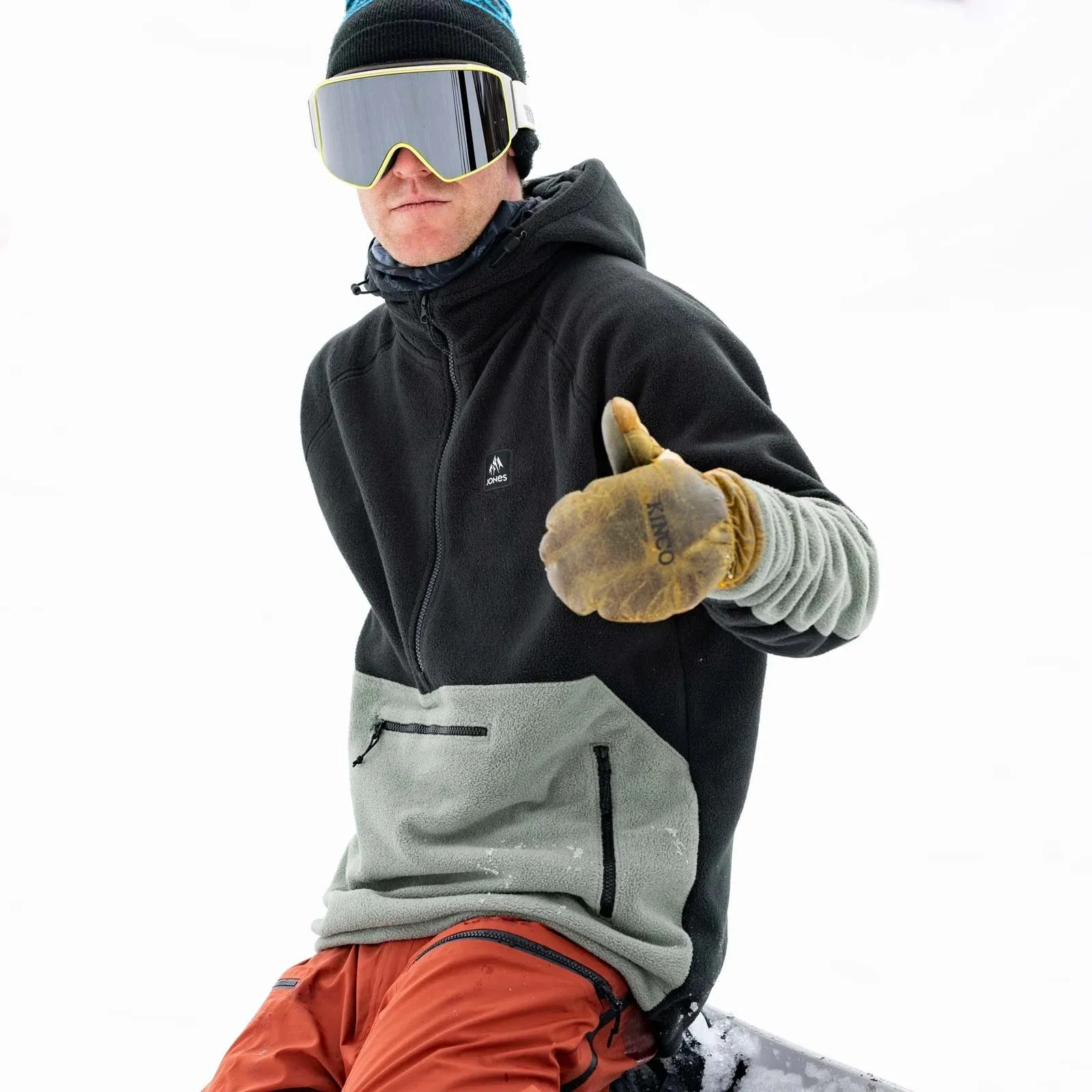 Jones MTN Surf Hoodie - Herb Green