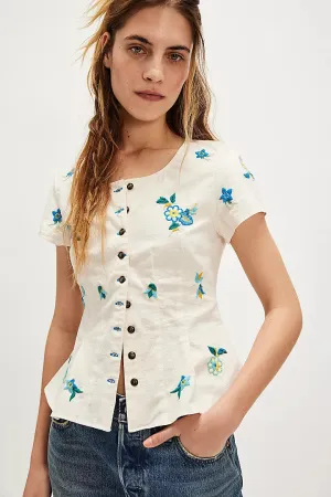 Kelly Embroidered Blouse