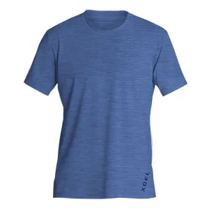 Men's Heathered VentX Solid Short Sleeve UV
