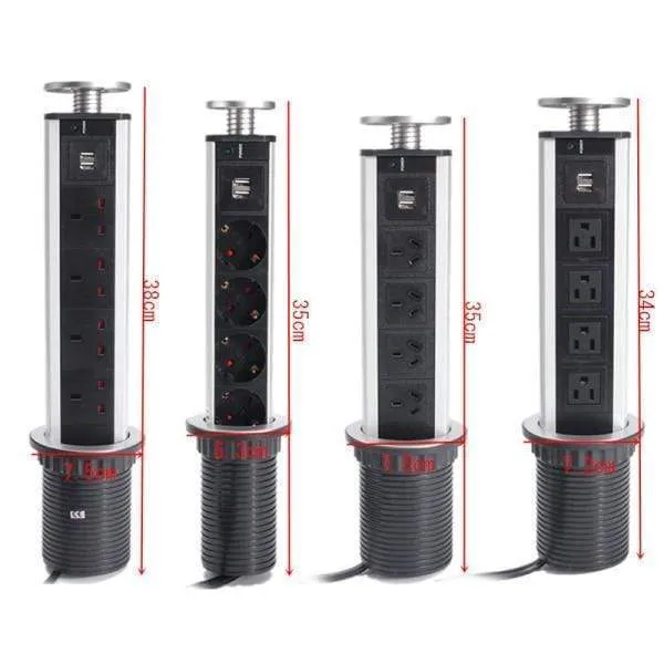 Multifunctional Pop-Up Socket