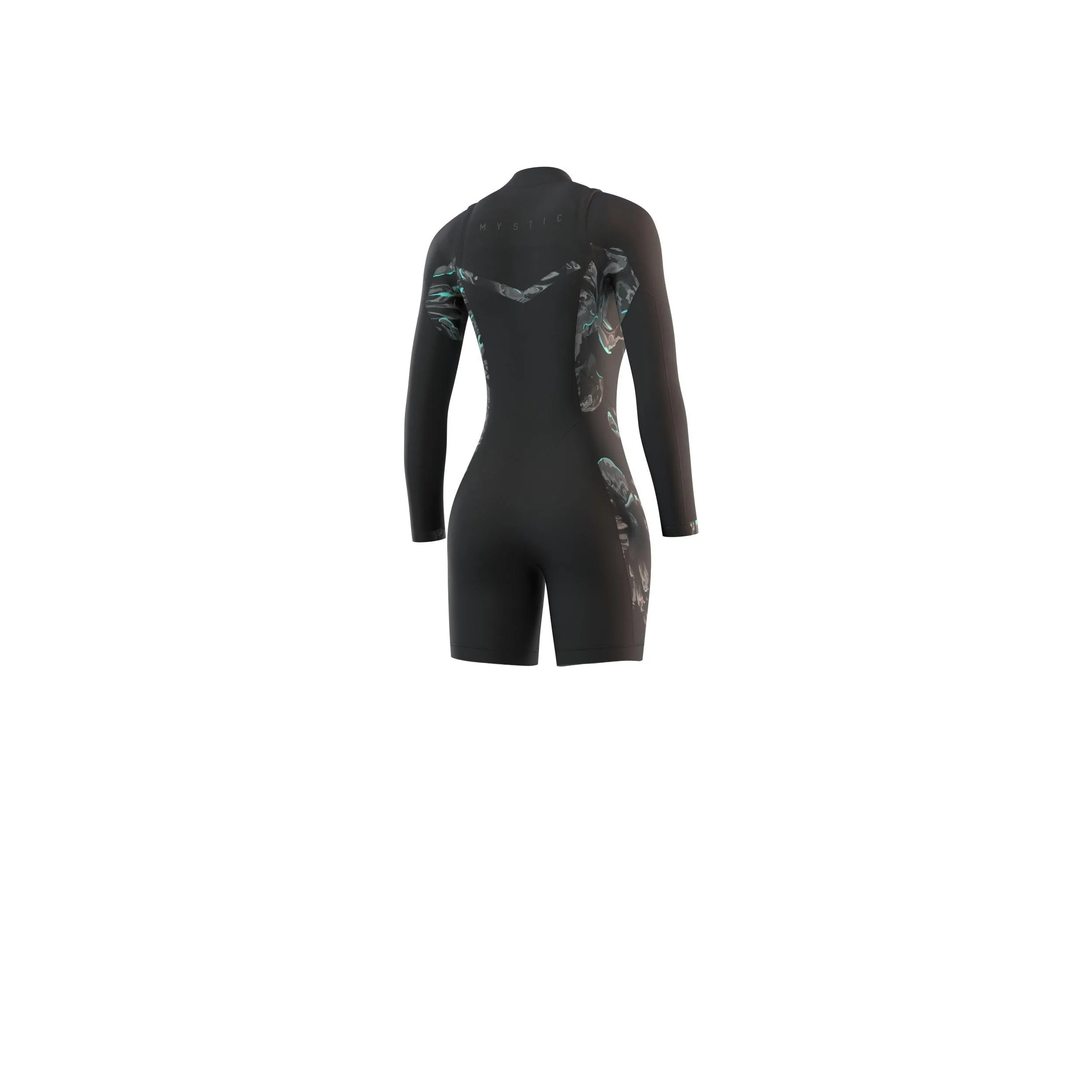 Mystic Dazzled Longarm Shorty 3/2mm Double Fzip Women