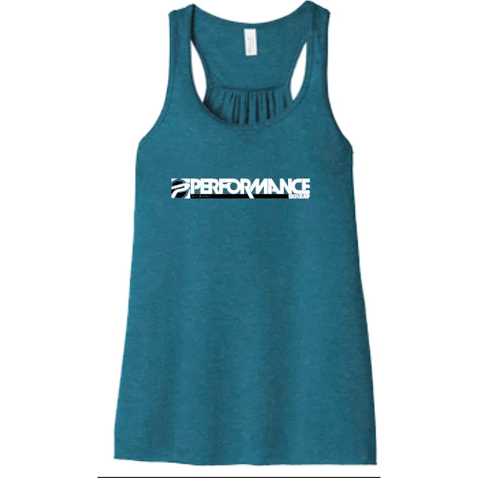 Performance Ski and Surf Womens Flowey Racerback T-Shirt
