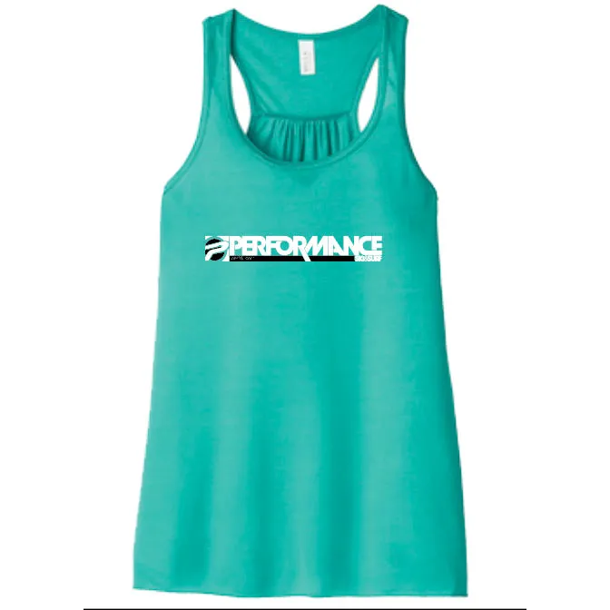 Performance Ski and Surf Womens Flowey Racerback T-Shirt