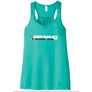 Performance Ski and Surf Womens Flowey Racerback T-Shirt