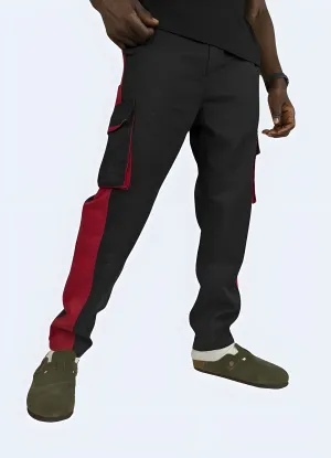 Red Techwear Pants