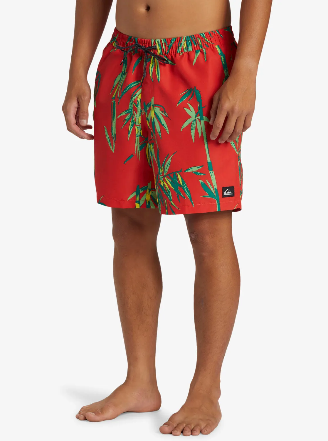 Remade Mix 17" Swim Trunks - High Risk Red