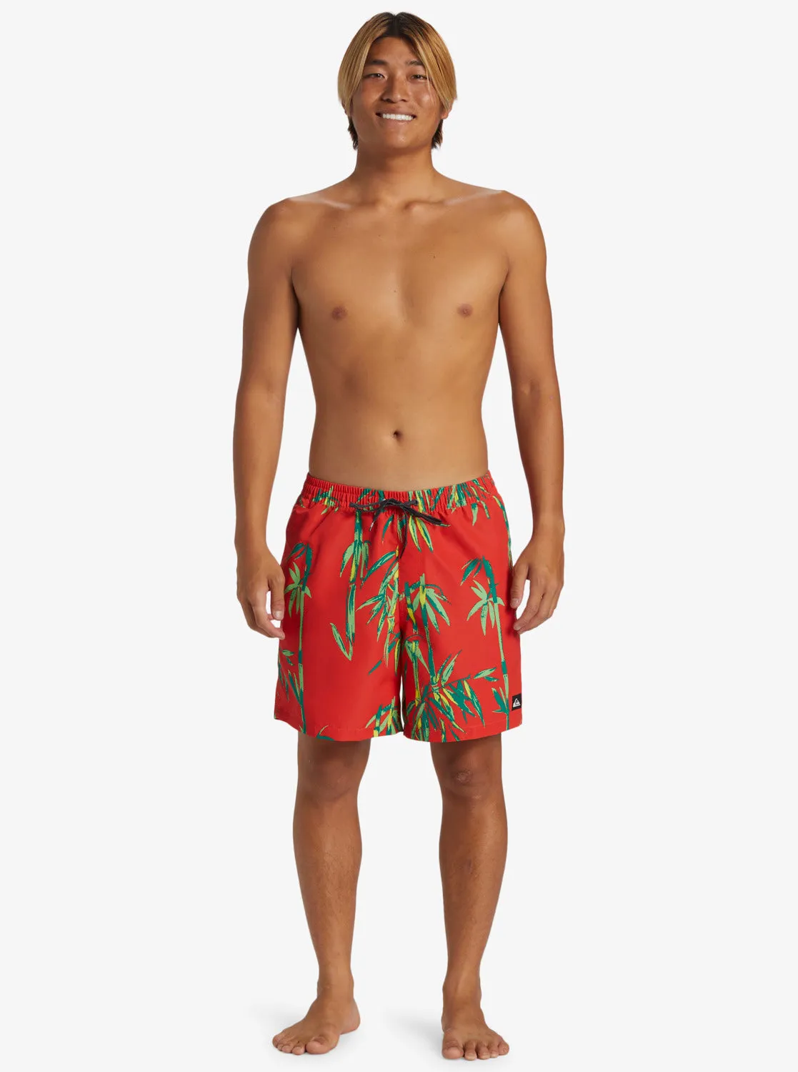 Remade Mix 17" Swim Trunks - High Risk Red