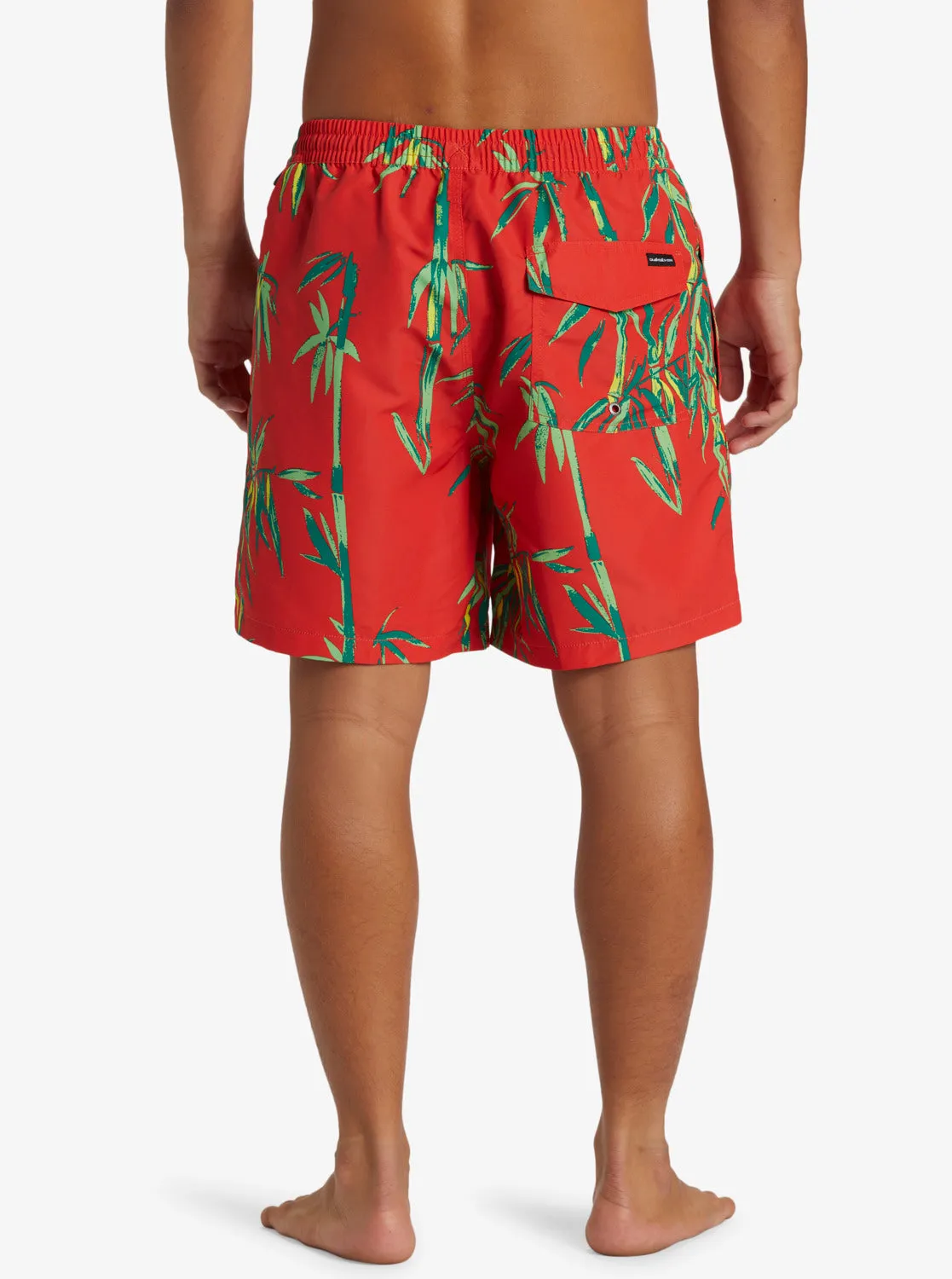 Remade Mix 17" Swim Trunks - High Risk Red