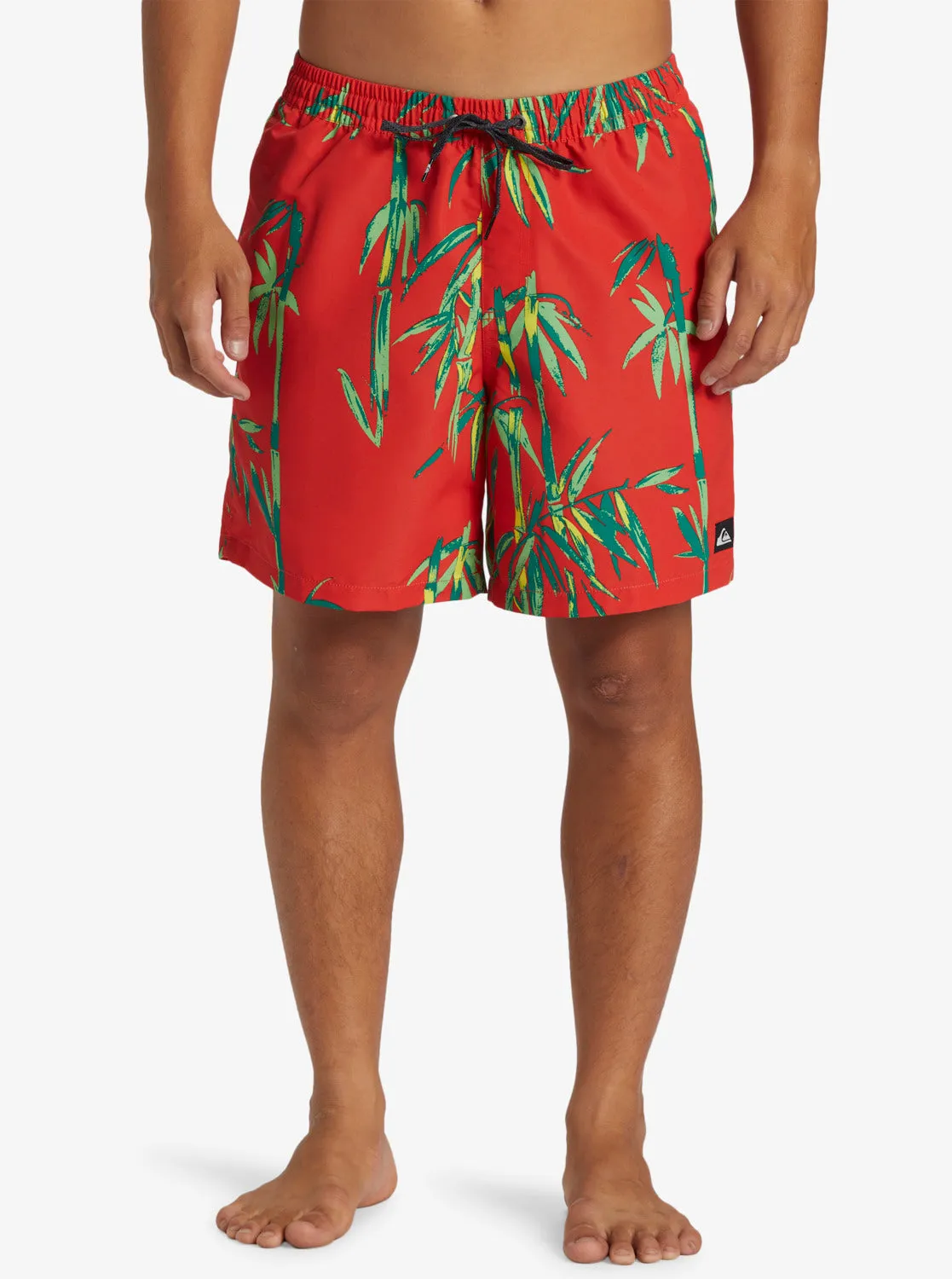 Remade Mix 17" Swim Trunks - High Risk Red