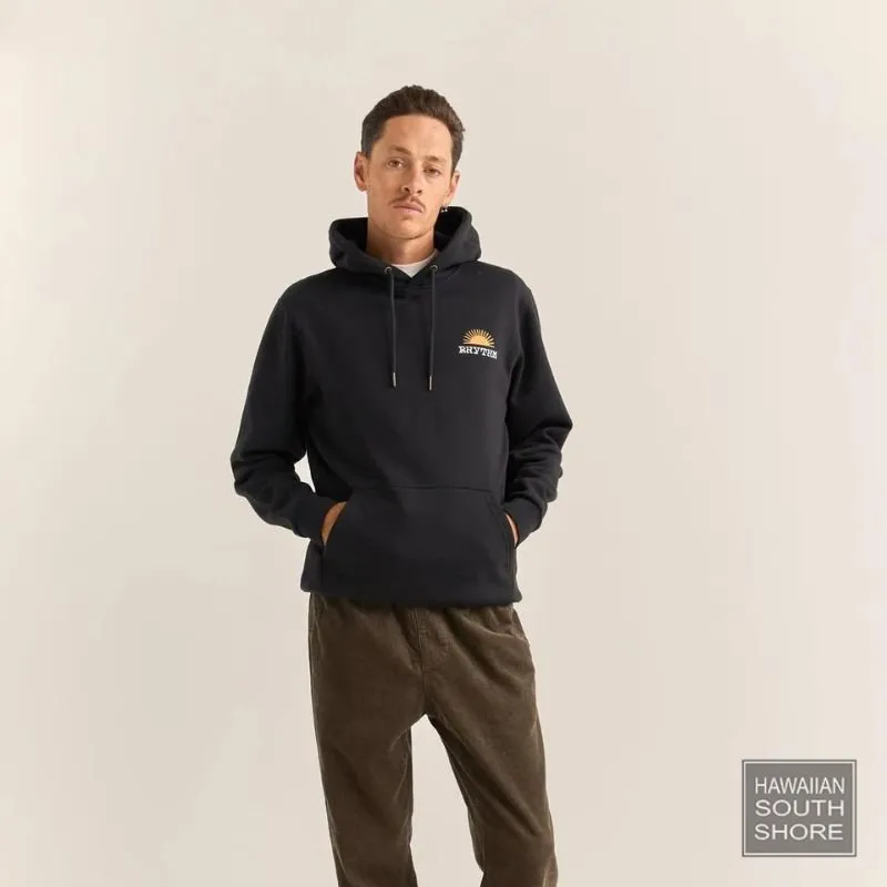 RHYTHM Hood Fleece Awake (Small-Large) Black
