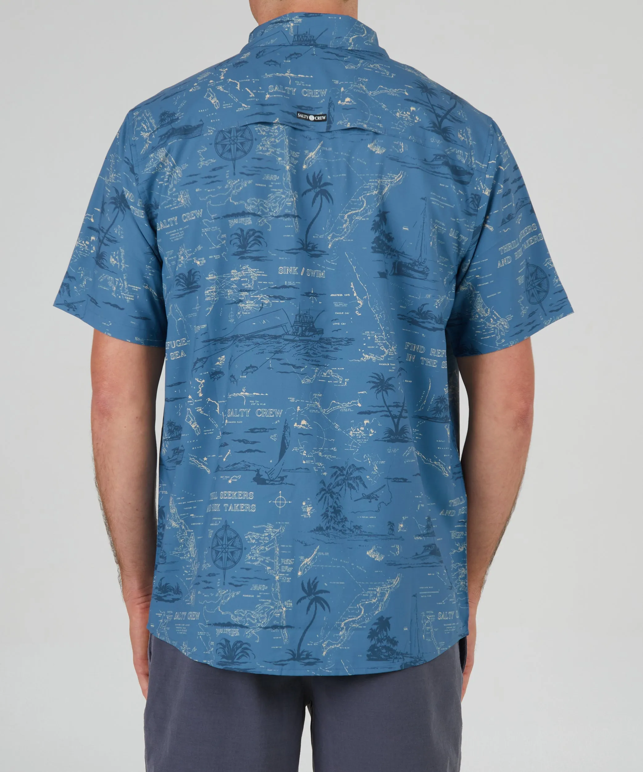 Seafarer S/S Tech Woven - Slate