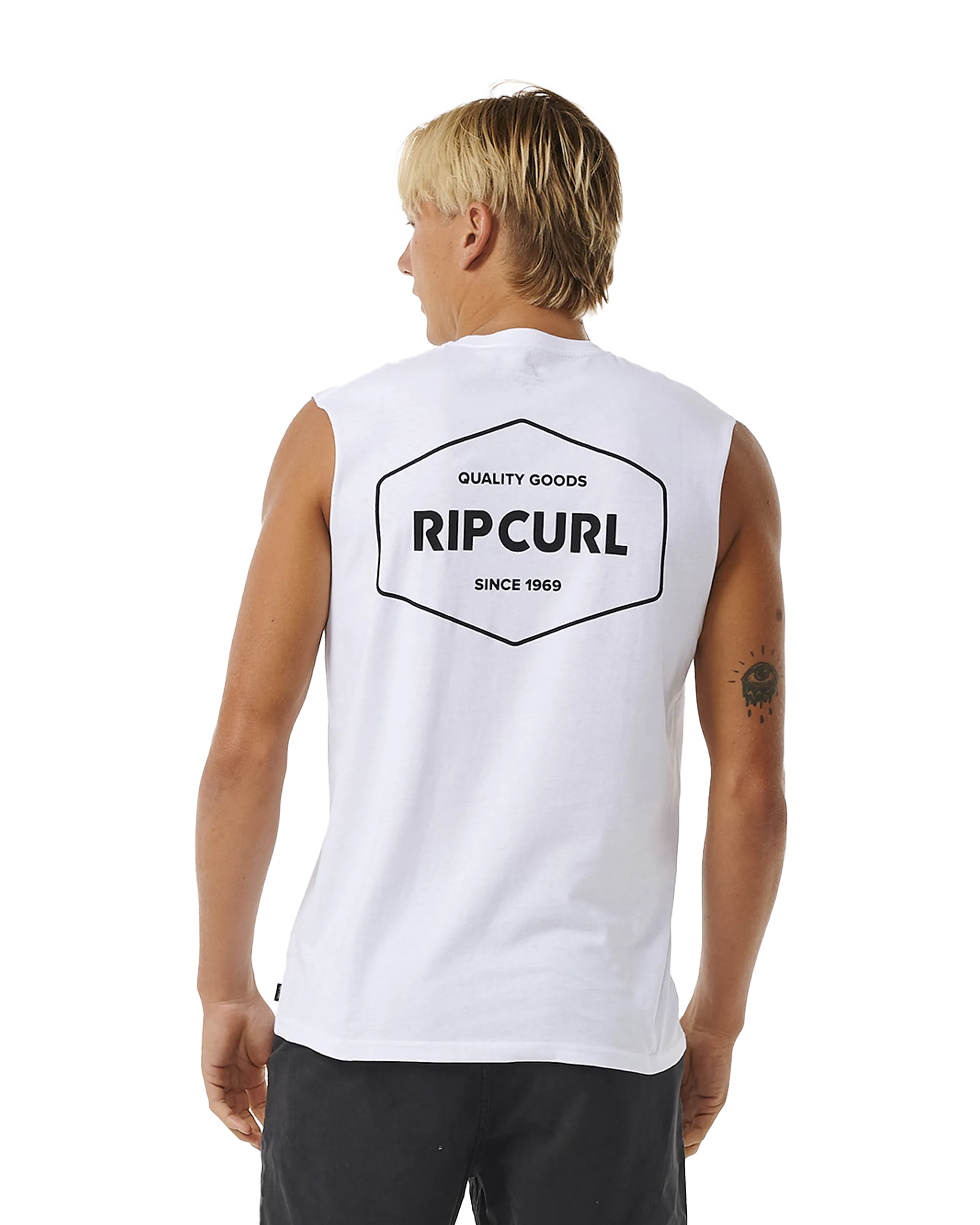 Stapler Vest in White