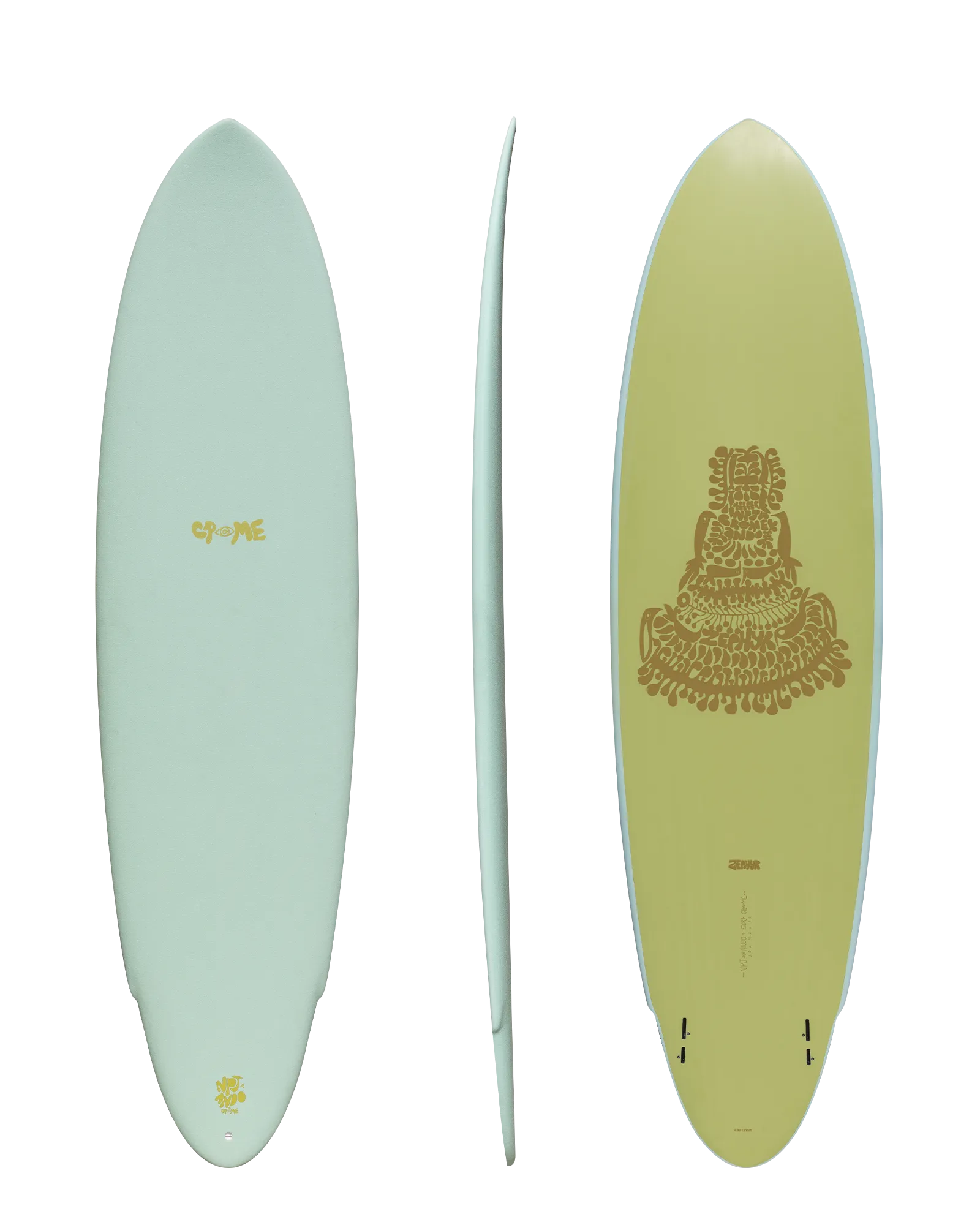 Surf Crime | Zephyr - Npj   Ando Soft Top Surfboard