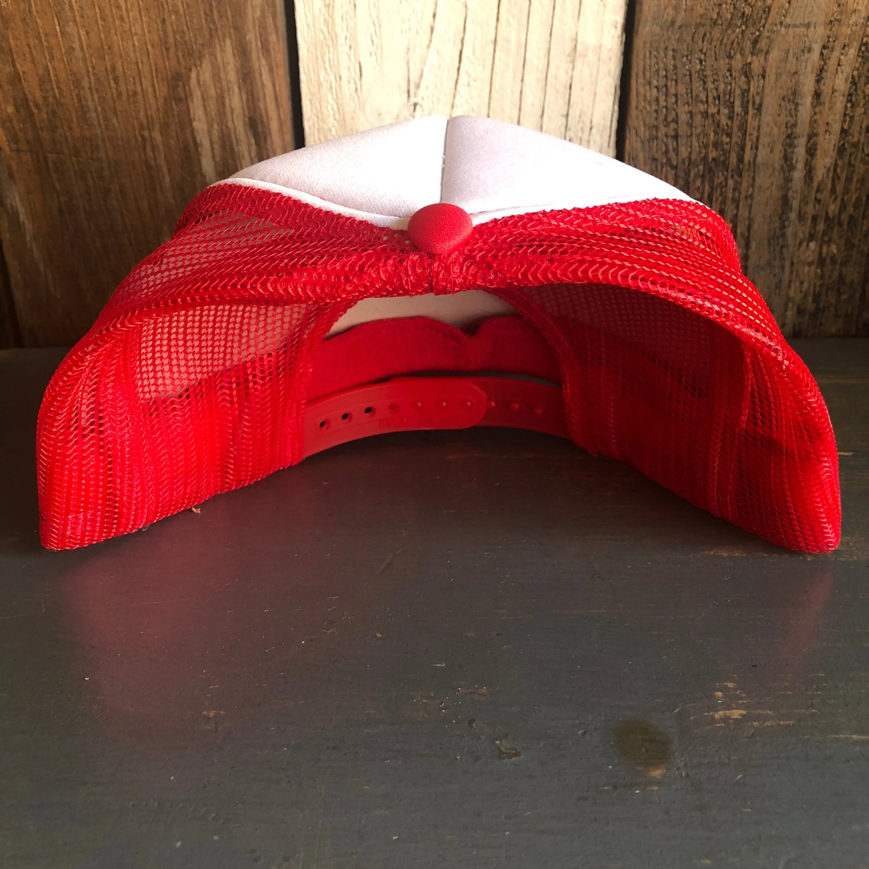 SURF HERMOSA :: OPEN DAILY Trucker Hat - Black/White/Red