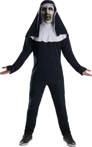 The Nun Adult Costume Top w/ Mask