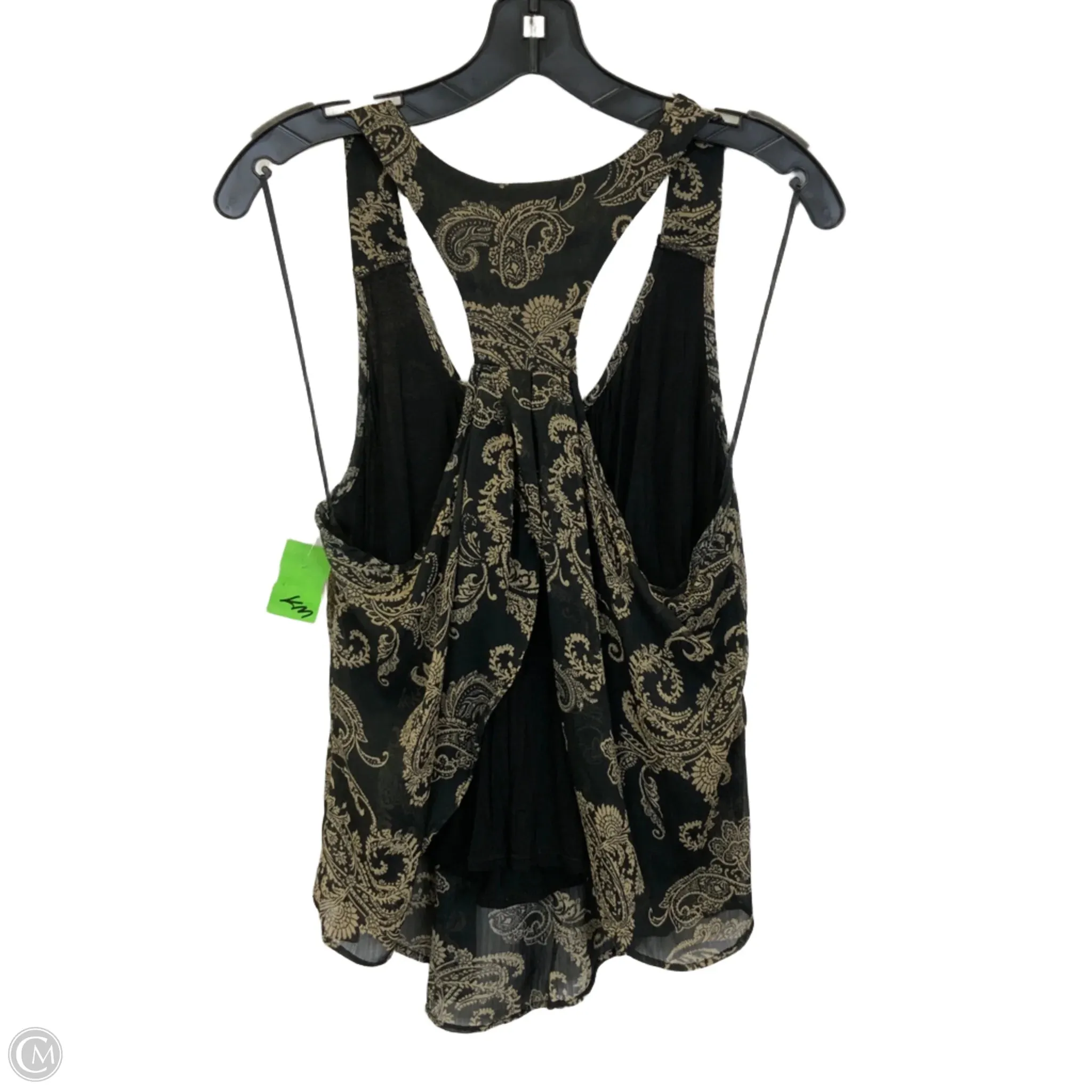 Top Sleeveless By Ambiance Apparel In Black, Size: L