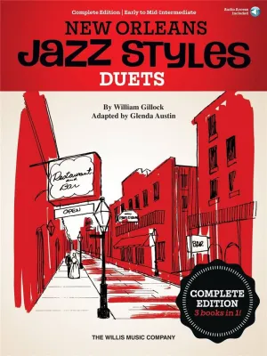 William Gillock: New Orleans Jazz Styles Duets Piano Solo